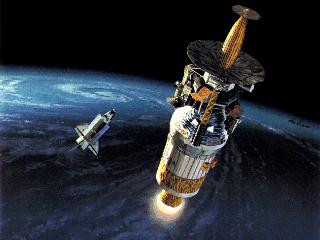 Galileo Launch from Orbit